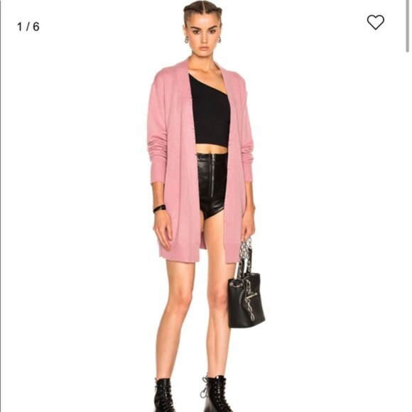 RtA Serge Distressed Cashmere Long Cardigan - Picture 13 of 14